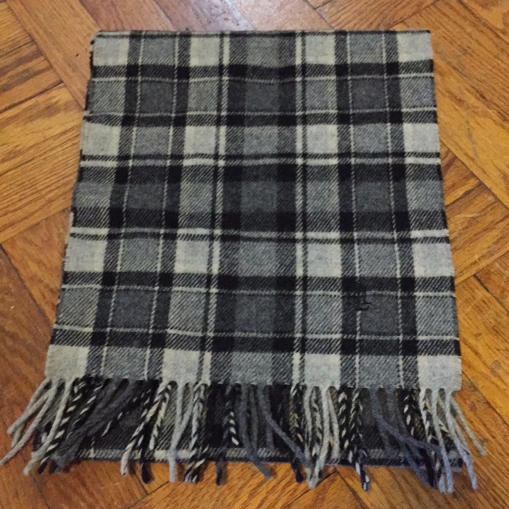 Lauren by Ralph Lauren Wool Plaid Scarf